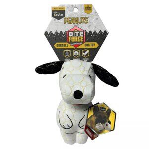 NWT ~ Bite Force Durable Plush Peanuts Snoopy Dog Toy